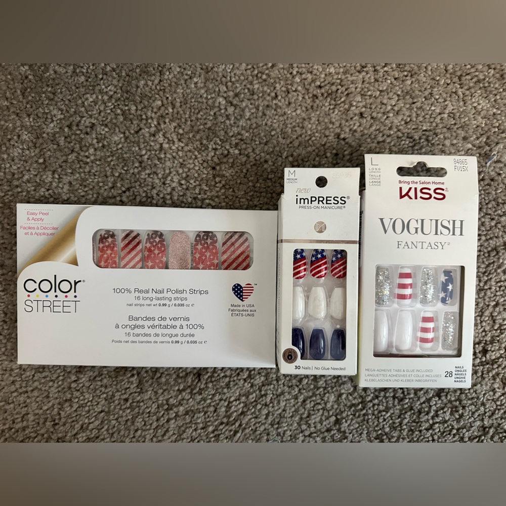 4th of July Nails